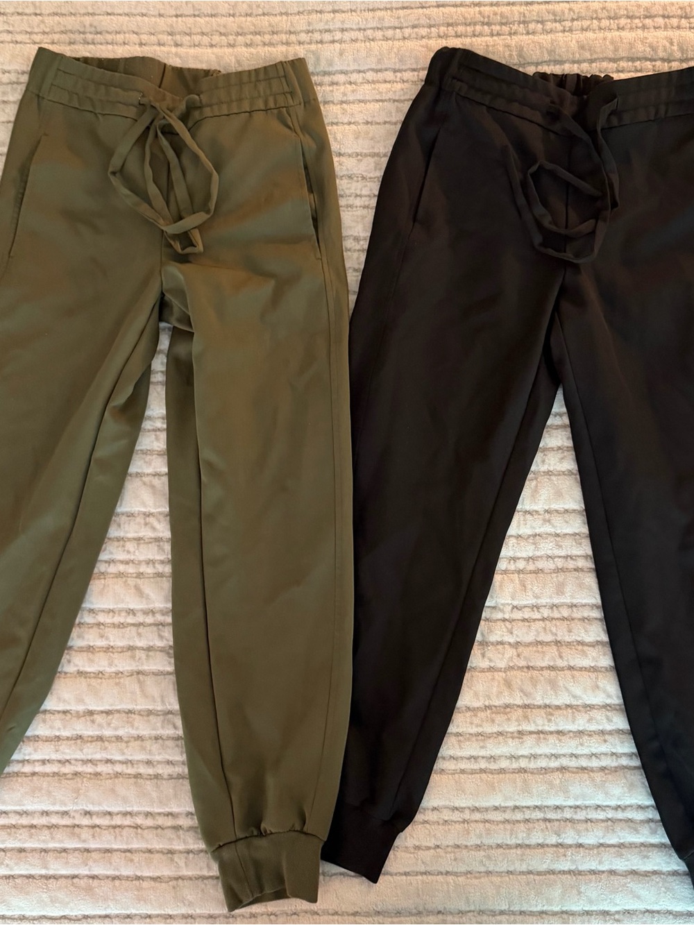 Prologue Mid-Rise Drawstring Tapered Jogger Pants